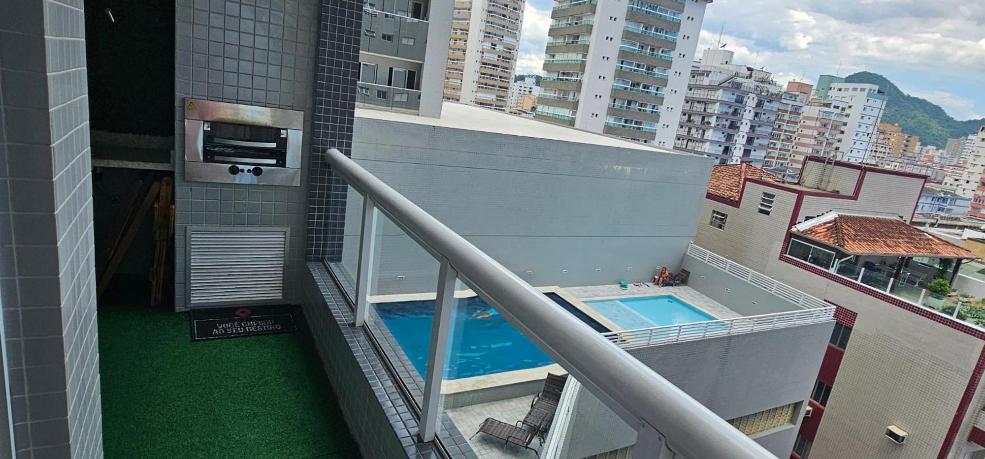 A Melhor Localizacao Da Praia Grande/Sp Bagian luar foto